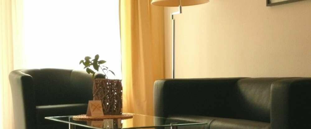 Wohnbereich-Ansicht eines Komfortzimmers