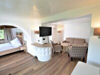 Apartment mit rundem Bett und separatem Privateingang, Quelle: (c) Naturhotel Cafe Waldesruhe