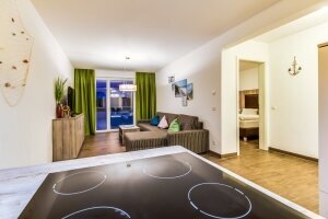 Appartement Möwenblick für 6 Personen, Quelle: (c) LAGOVIDA Ferienresort am Störmthaler See Appartement Möwenblick für 6 Personen, Quelle: (c) LAGOVIDA Ferienresort am Störmthaler See