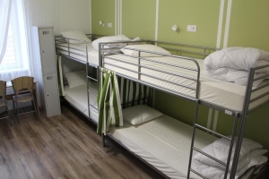 Bett im gemischten 8-Bett-Schlafsaal, Quelle: (c) Lorf Hostel&Apartments