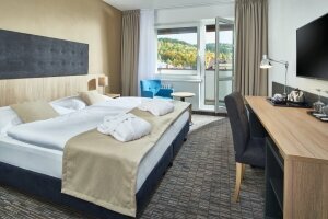 De Luxe Plus Doppelzimmer mit Balkon, Quelle: (c) Spa Hotel Děvín **** Superior