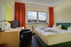 Doppelzimmer Economy, Quelle: (c) Hotel Himmelsscheibe 