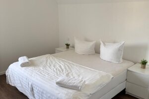 Doppelzimmer im Schloss mit Badewanne, Quelle: (c) Schloss Krugsdorf Golf & Hotel