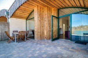 Dünenhaus Comfort Familia für 4 Personen, Quelle: (c) LAGOVIDA Ferienresort am Störmthaler See Dünenhaus Comfort Familia für 4 Personen, Quelle: (c) LAGOVIDA Ferienresort am Störmthaler See