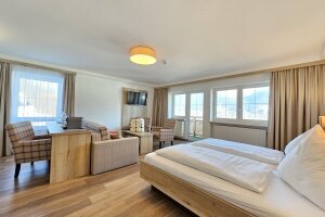 Grand Apartment mit Ost-Süd-Panoramabalkon, Quelle: (c) Naturhotel Cafe Waldesruhe