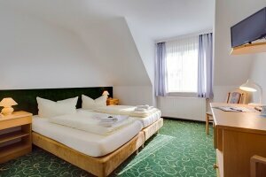 Komfort Doppelzimmer, Quelle: (c) Hotel Zwickau Mosel
