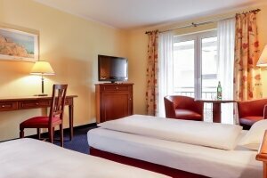 Komfort-Doppelzimmer, Quelle: (c) Hotel Dorint Marc Aurel Resort