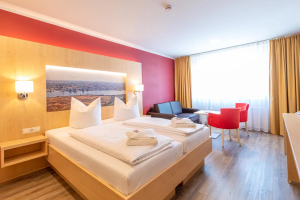Komfort Doppelzimmer, Quelle: (c) Das Hotel an der Stadthalle - Rostock Hbf