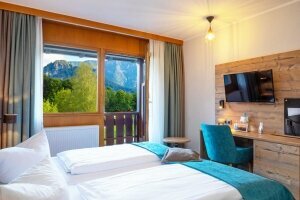 Komfort Doppelzimmer Bergblick, Quelle: (c) Das Wiesgauer - Alpenhotel Inzell