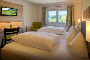 Panoramazimmer zur Gartenseite, Quelle: (c) Landhotel Löwen Bernau