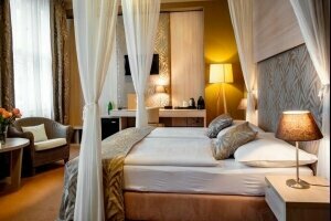 Premium Doppelzimmer Himmelbett-Zimmer, Quelle: (c) Pytloun Kampa Garden Hotel Prague