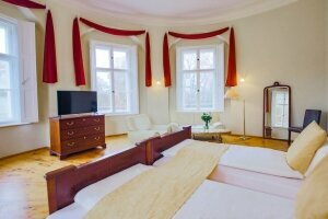 Schloss - Suite "Moritz v. Lynar" mit privater Sauna, Quelle: (c) Schlosshotel Fürstlich Drehna 