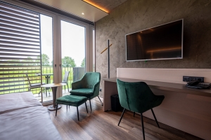 Comfort-Zimmer mit Balkon, Quelle: (c) Meiser Design Hotel
