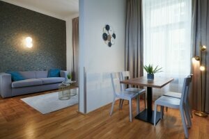 Deluxe One Bedroom Apartment , Quelle: (c) Golden Angel Suites by Prague Residences