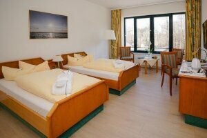 Zweibettzimmer zur Parkseite, Quelle: (c) Seehotel Berlin-Rangsdorf
