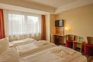 Dreibettzimmer, Quelle: (c) Ferien Hotel Rennsteigblick