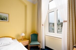 Doppelzimmer mit Stadtblick, Quelle: (c) Wellness Hotel Jean de Carro