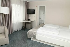 Doppelzimmer Landseite, Quelle: (c) Hotel Hoeri am Bodensee