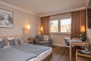 Doppelzimmer Landseite, Quelle: (c) Ammersee Hotel 