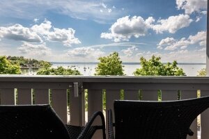 Doppelzimmer Seeseite mit Balkon, Quelle: (c) Ammersee Hotel 