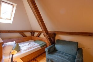 Einzelzimmer Komfort im Kavaliershaus, Quelle: (c) Hotel Jagdschloss Letzlingen