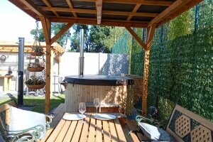 Bubble Tent im privaten Wellness-Garten, Quelle: (c) Schloss Krugsdorf Golf & Hotel