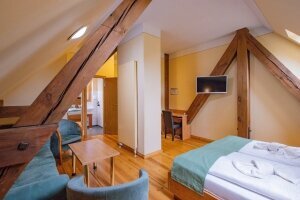 Komfort Doppelzimmer im Kavalierhaus, Quelle: (c) Hotel Jagdschloss Letzlingen