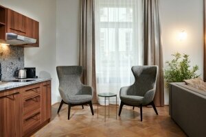 Luxury One Bedroom Apartment  , Quelle: (c) Golden Angel Suites by Prague Residences