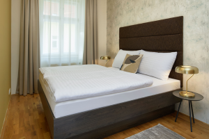 One Bedroom Apartment mit Balkon, Quelle: (c) VN48 Suites by Prague Residences