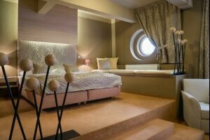 Premium Doppelzimmer Schiffskabine, Quelle: (c) Pytloun Kampa Garden Hotel Prague