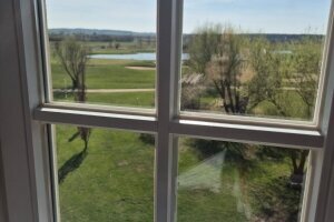 Schwebebett im Schloss, Quelle: (c) Schloss Krugsdorf Golf & Hotel