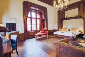 Schloss-Suite "Fanny v. Löbenstein" mit Whirlpool & Sauna, Quelle: (c) Schlosshotel Fürstlich Drehna 