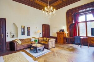 Schloss-Suite "Fanny v. Löbenstein" mit Whirlpool & Sauna, Quelle: (c) Schlosshotel Fürstlich Drehna 