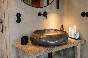 Suite Kopernikus mit freistehender Badewanne, Quelle: (c) Mittelalterliches Hotel Arthus
