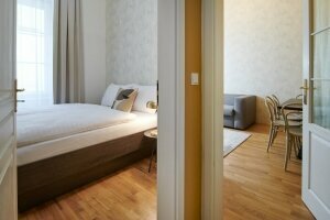 Two Bedroom Apartment  mit Balkon, Quelle: (c) VN48 Suites by Prague Residences