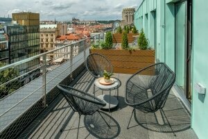Two Bedroom Apatment mit Terrasse, Quelle: (c) VN3 Terraces Suites Prague by Prague Residences