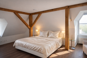 Schlossmansarde mit Wellnessbad, Quelle: (c) Schloss Krugsdorf Golf & Hotel