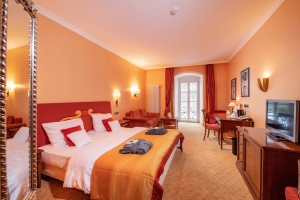 Komfort Doppelzimmer Schlosspark Villa, Quelle: (c) Göbel·s Schlosshotel Prinz von Hessen