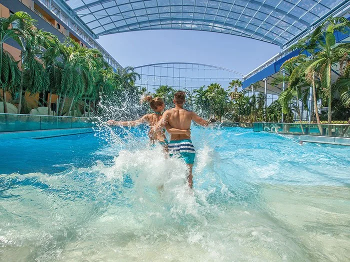 Paar im Spa
