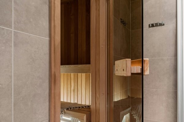 Hotelzimmer mit Sauna in den Alpen