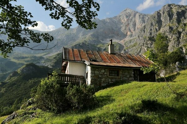 Romantisches Hotel in den Alpen