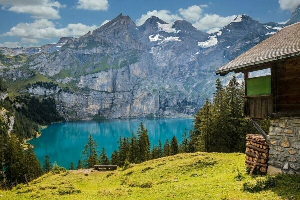 Romantikwochenende in den Alpen