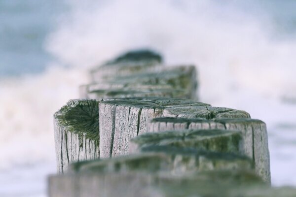 Wasserbettzimmer an der Nordsee