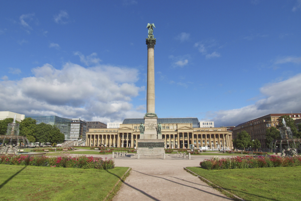 Schlossplatz Schlossplatz in Stuttgart  