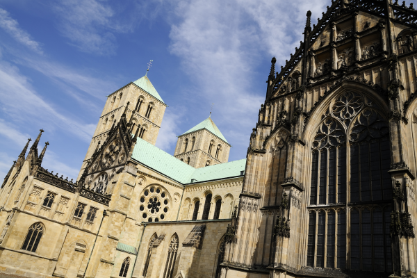 Kathedrale in Münster, Deutschland  