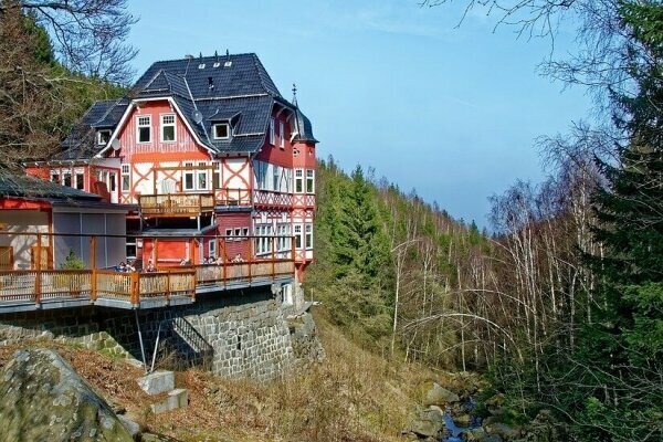 Zimmer mit Whirlpool im Harz