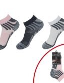 3er Pack Damen Fitness Socken » 3 Paar Sportsocken & Strümpfe » atmungsaktive Damensocken für Sport & Freizeit - 39-42