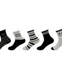 3er Pack Damen Tennis Socken Premium » 3 Paar Sportsocken & Strümpfe » atmungsaktive Damensocken für Sport, Freizeit & Fitness - A (gemischt) / Schwar