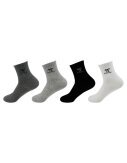 3er Pack Damen Tennis Socken Premium » 3 Paar Sportsocken & Strümpfe » atmungsaktive Damensocken für Sport, Freizeit & Fitness - C / Schwarz / 35-38