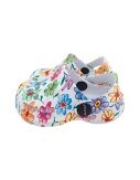 Baby & Kinder Clogs mit Blumenmuster » günstige Kinderschuhe » Kinder Badeschlappen » Schuhe für Babys & Kleinkinder » Badelatschen mit Riemen und Cut